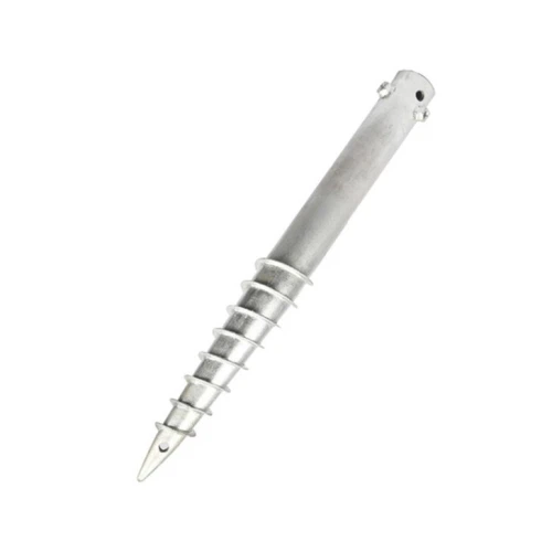 Оцинкований ґрунтовий гвинт для прапора