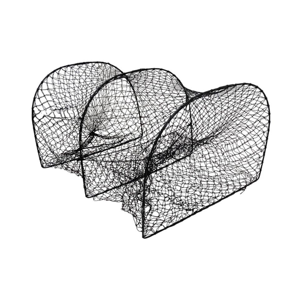 D Shaped Collapsible Turtle Trap